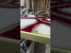 Tabela de arte de resina de luxo para villas e estúdios de luxo