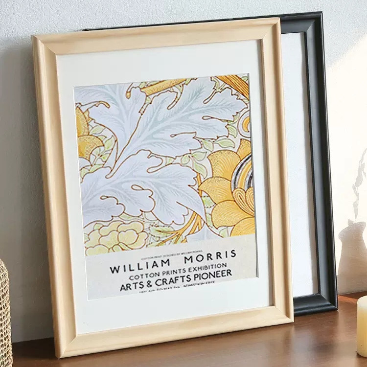 Nordic Style Oil Painting Photo Frame Square 10x10 Inch Tabletop Frames For Photos